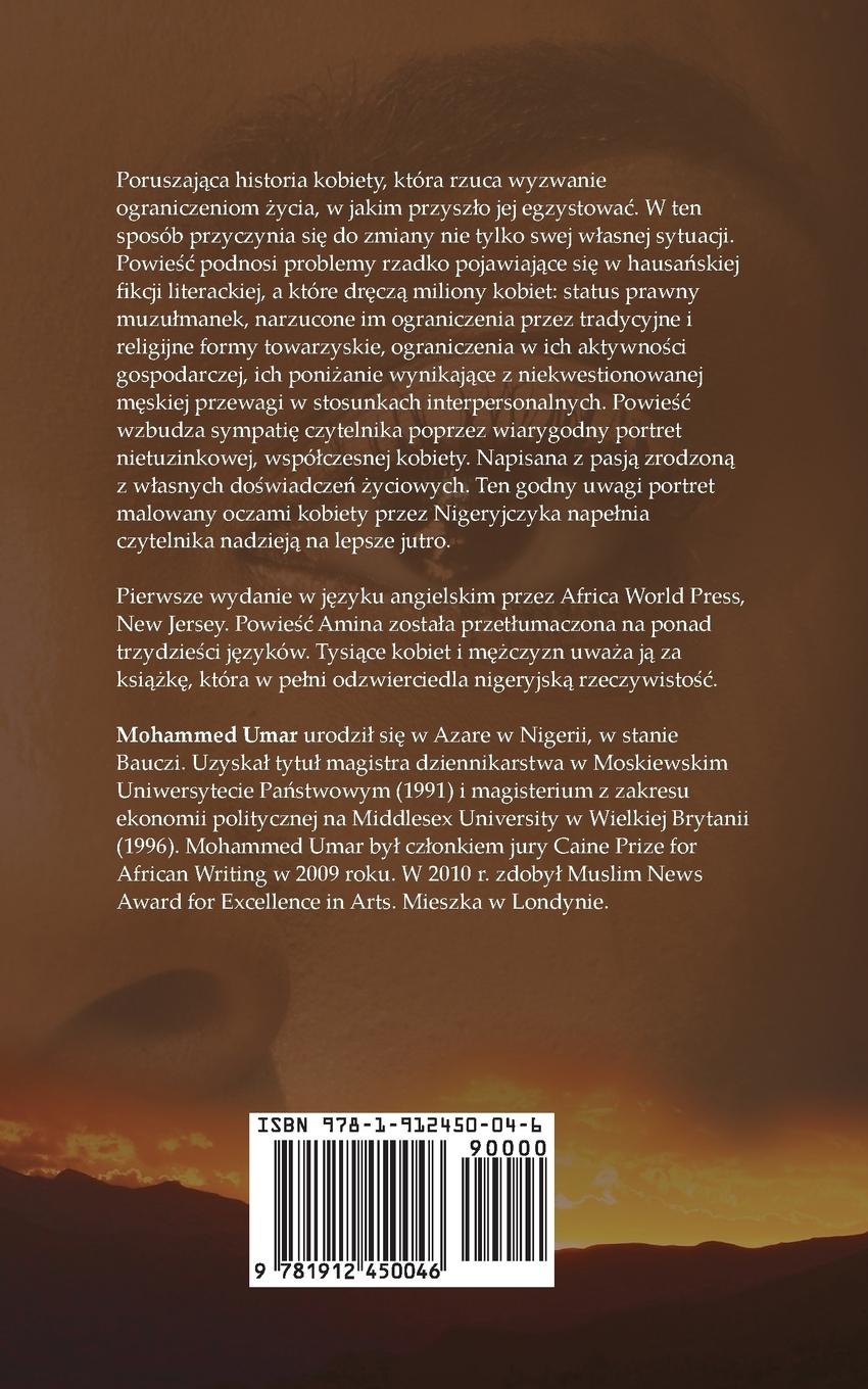 Rückseitencover AMINA - Polish Edition