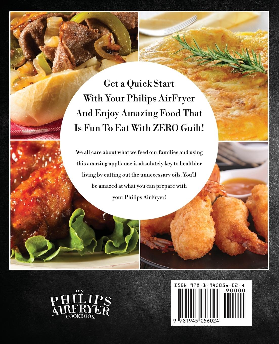 Rückseitencover My Philips AirFryer Cookbook