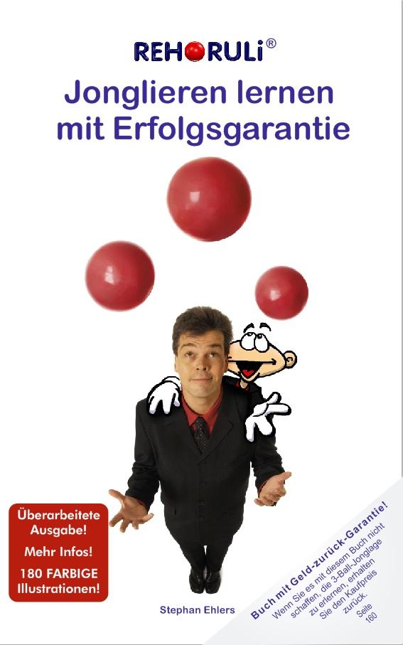 Vorderes Coverbild Jonglieren lernen mit Erfolgsgarantie