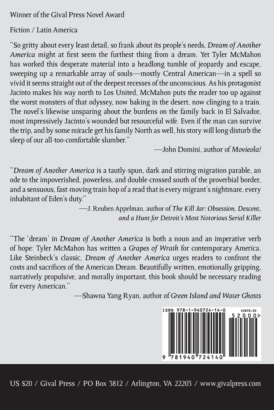 Rückseitencover Dream of Another America