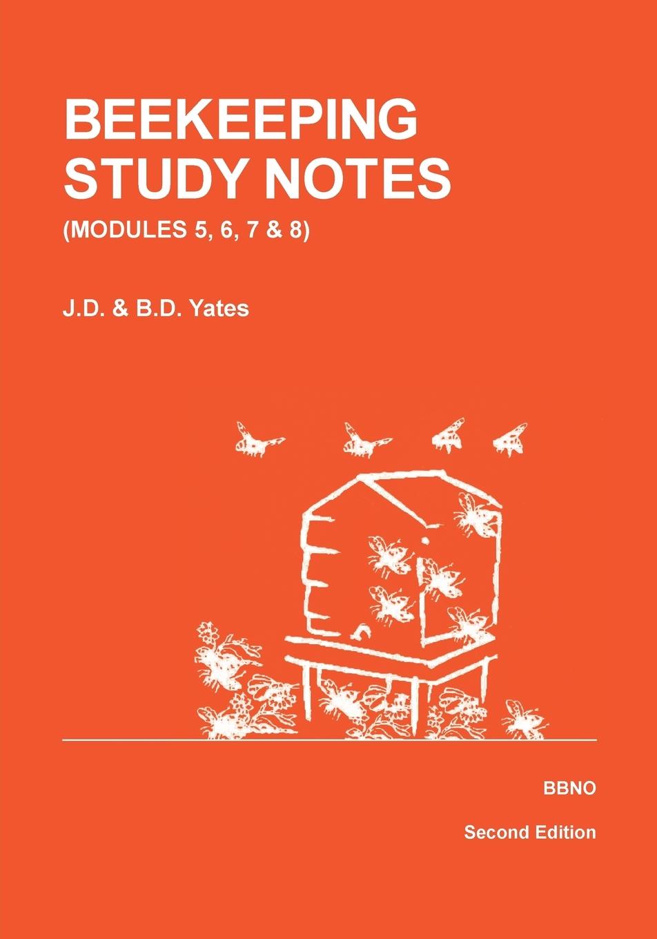 Vorderes Coverbild BEEKEEPING STUDY NOTES for the BBKA EXAMINATIONS