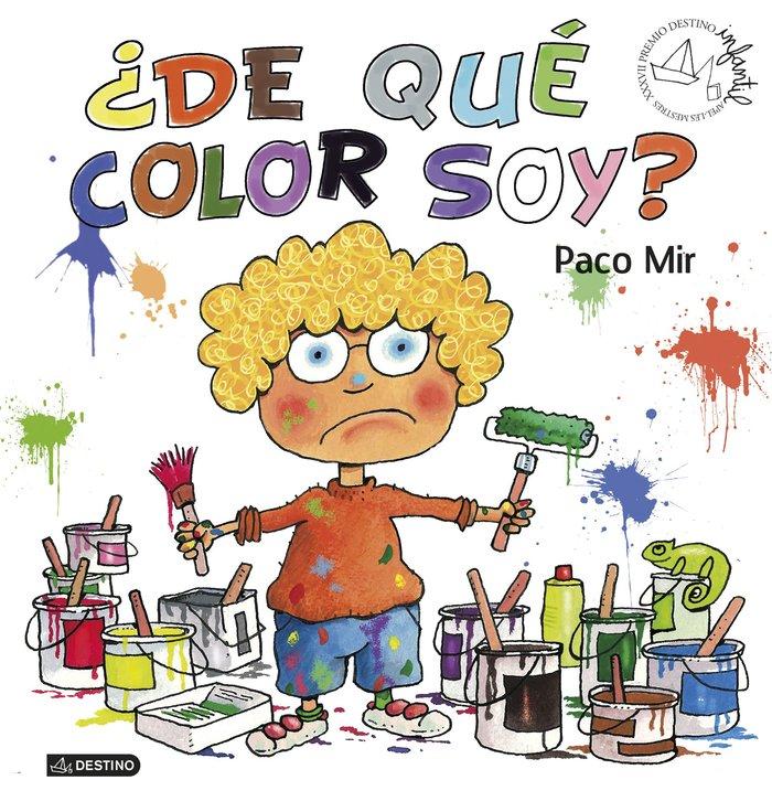 Vorderes Coverbild ¿De qué color soy?