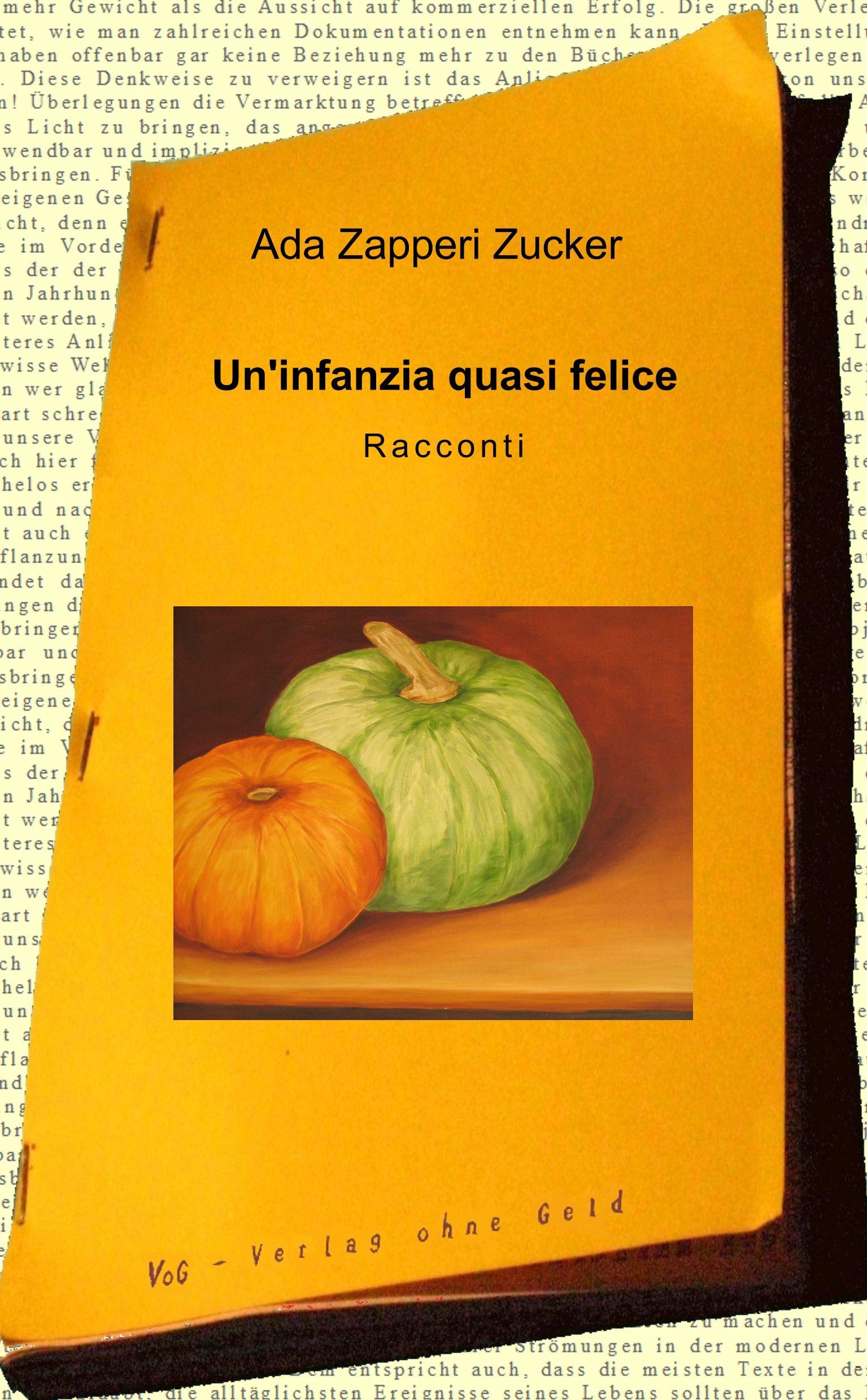 Vorderes Coverbild Un'infanzia quasi felice