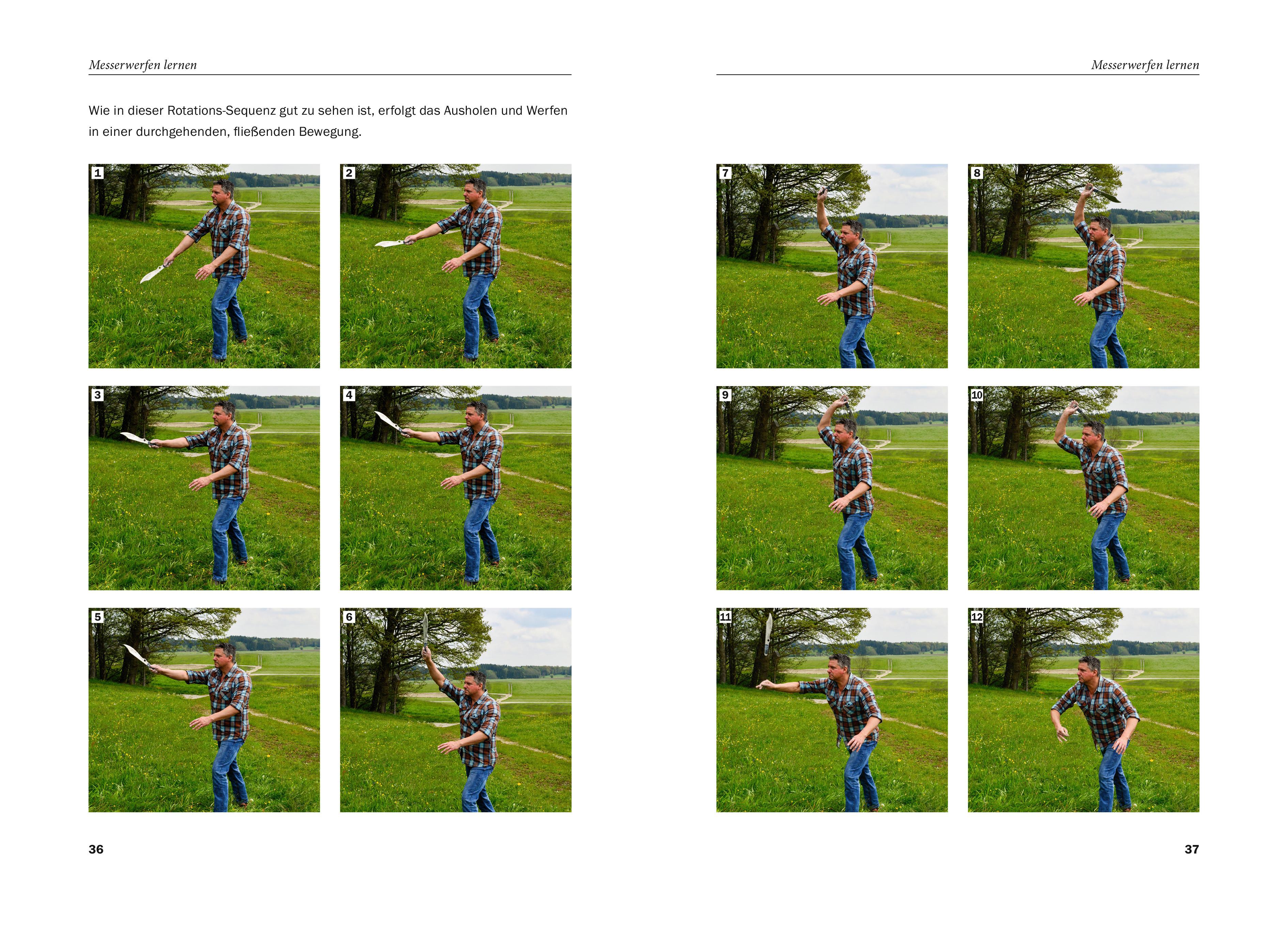 Beispielinhalt (Bild) Messerwerfen wie die Profis - mit Axtwerfen
