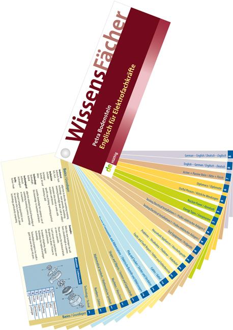 Vorderes Coverbild WissensFächer - Englisch für Elektrofachkräfte