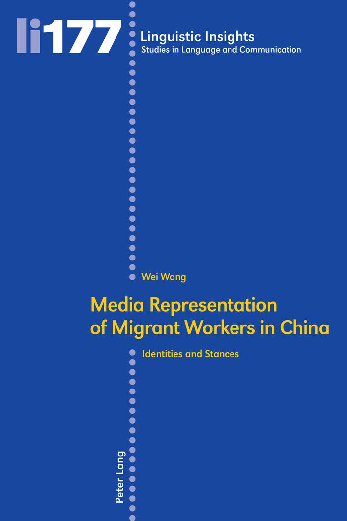 Vorderes Coverbild Media representation of migrant workers in China
