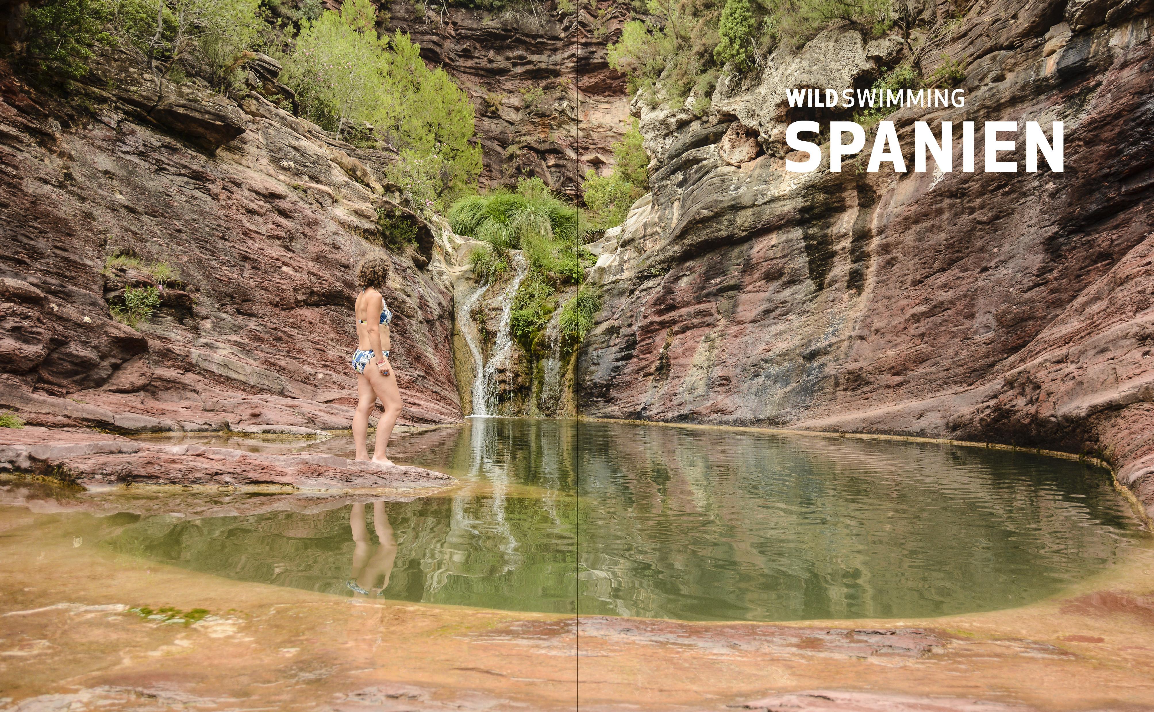 Beispielinhalt (Bild) Wild Swimming Spanien