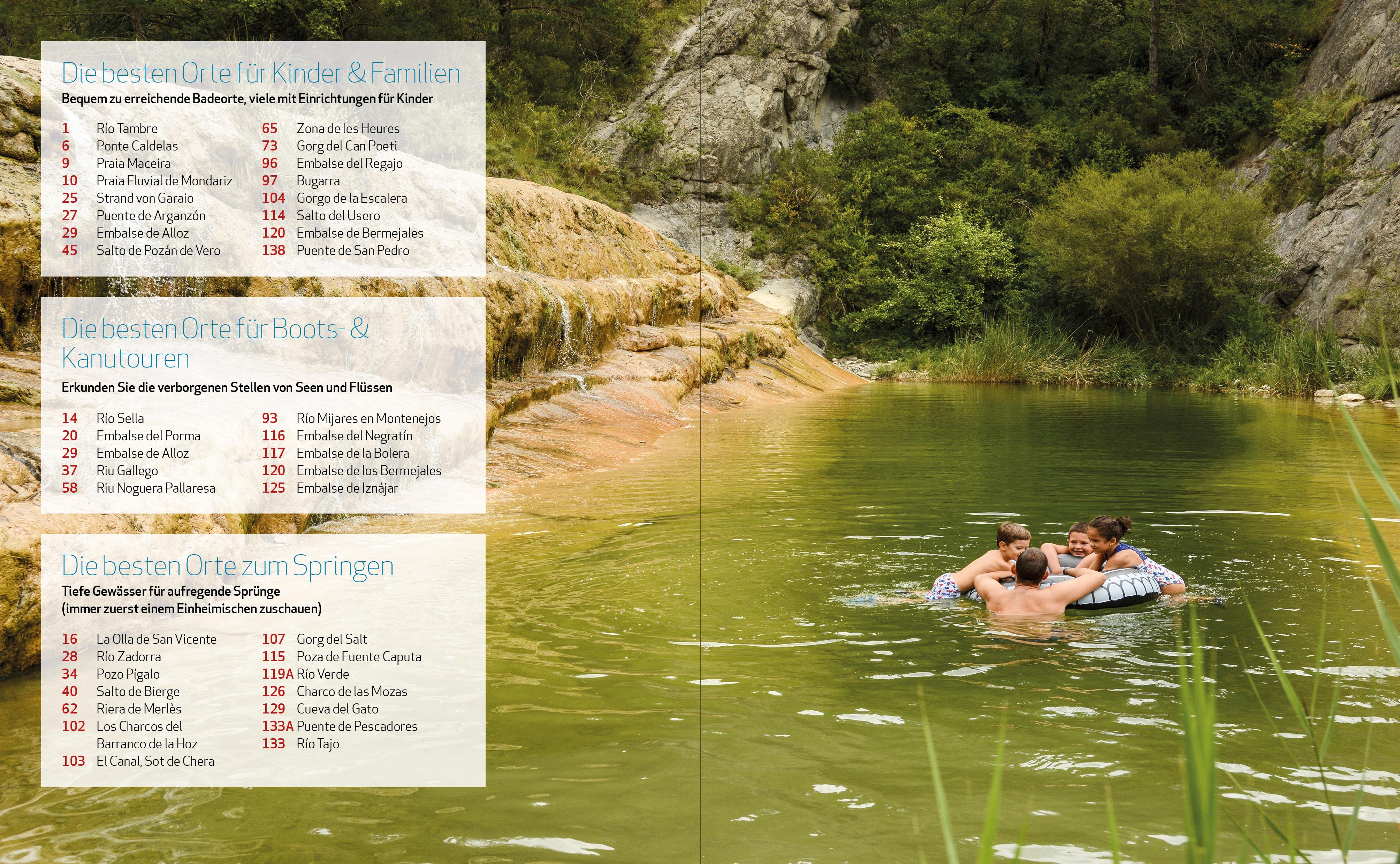 Beispielinhalt (Bild) Wild Swimming Spanien