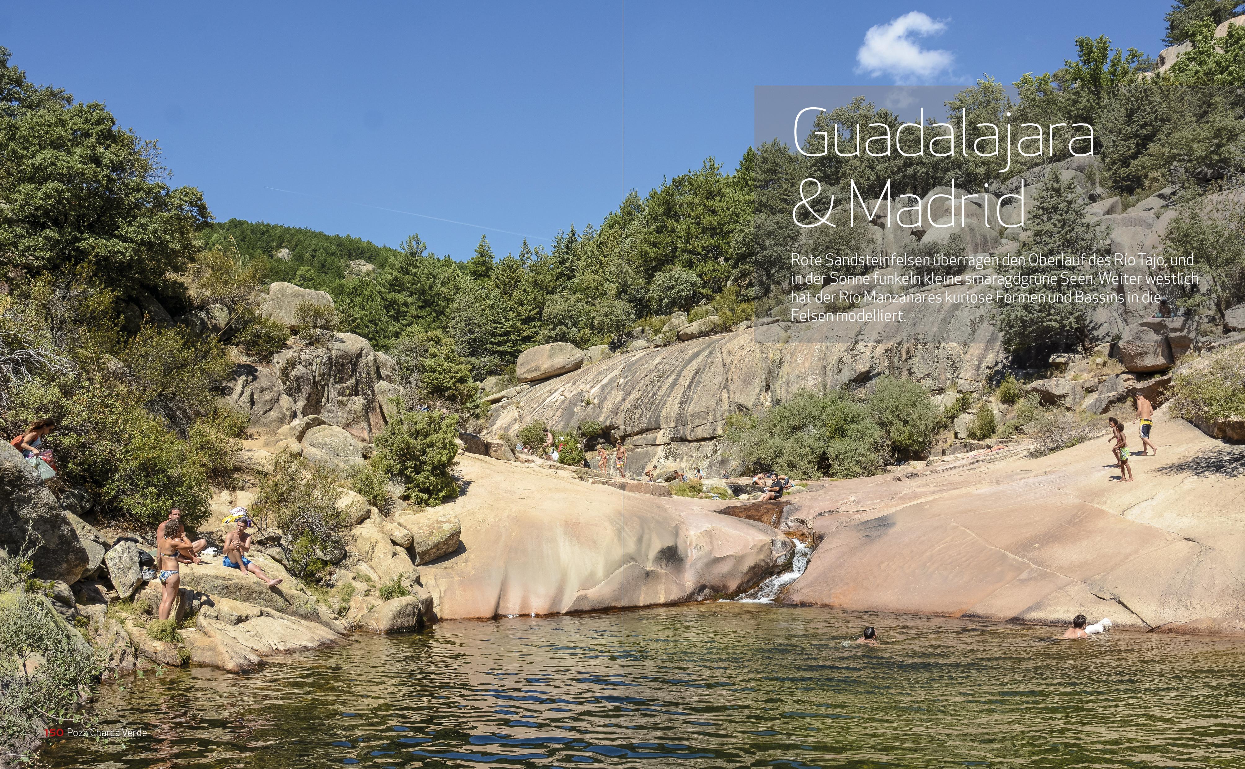 Beispielinhalt (Bild) Wild Swimming Spanien