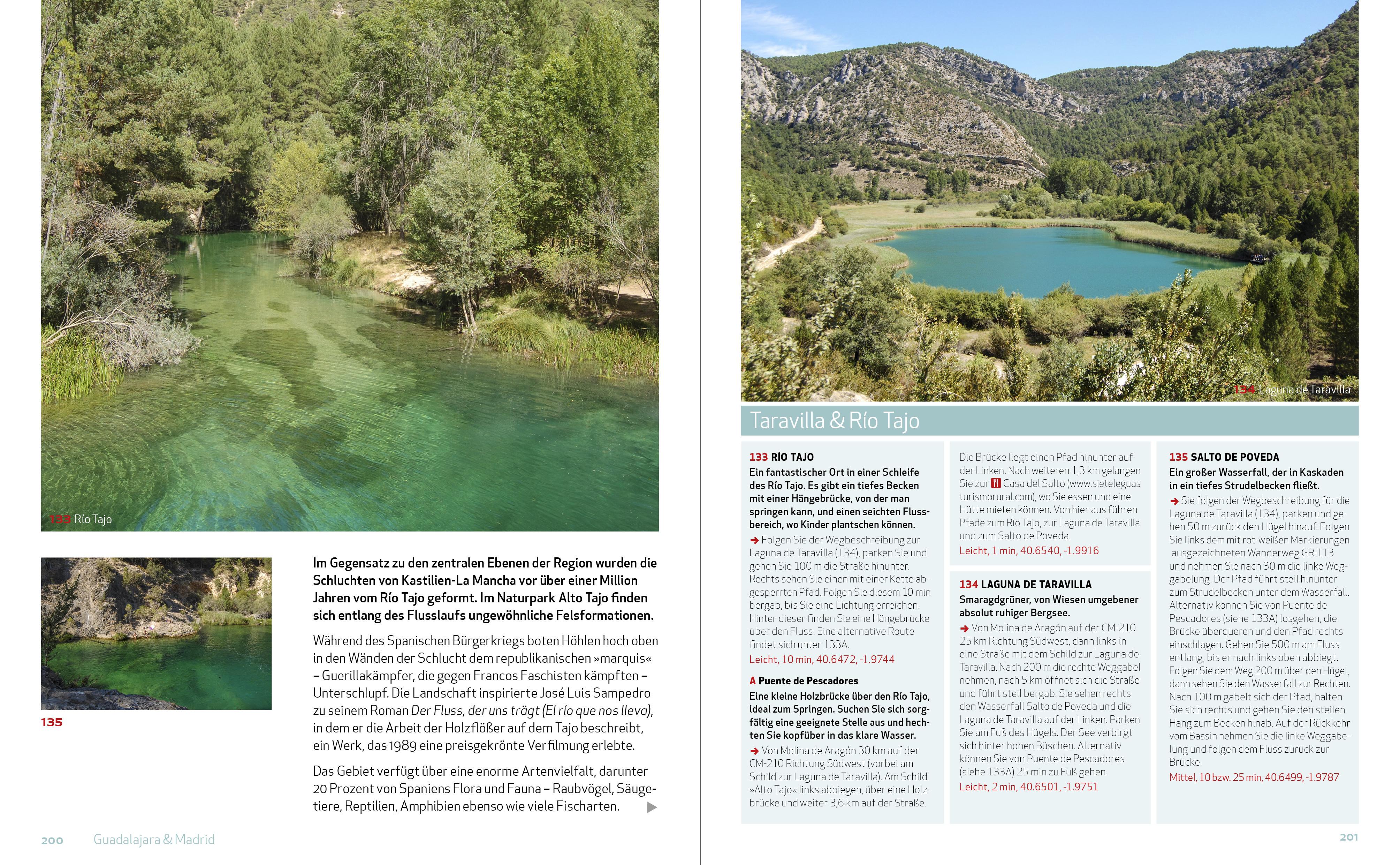 Beispielinhalt (Bild) Wild Swimming Spanien