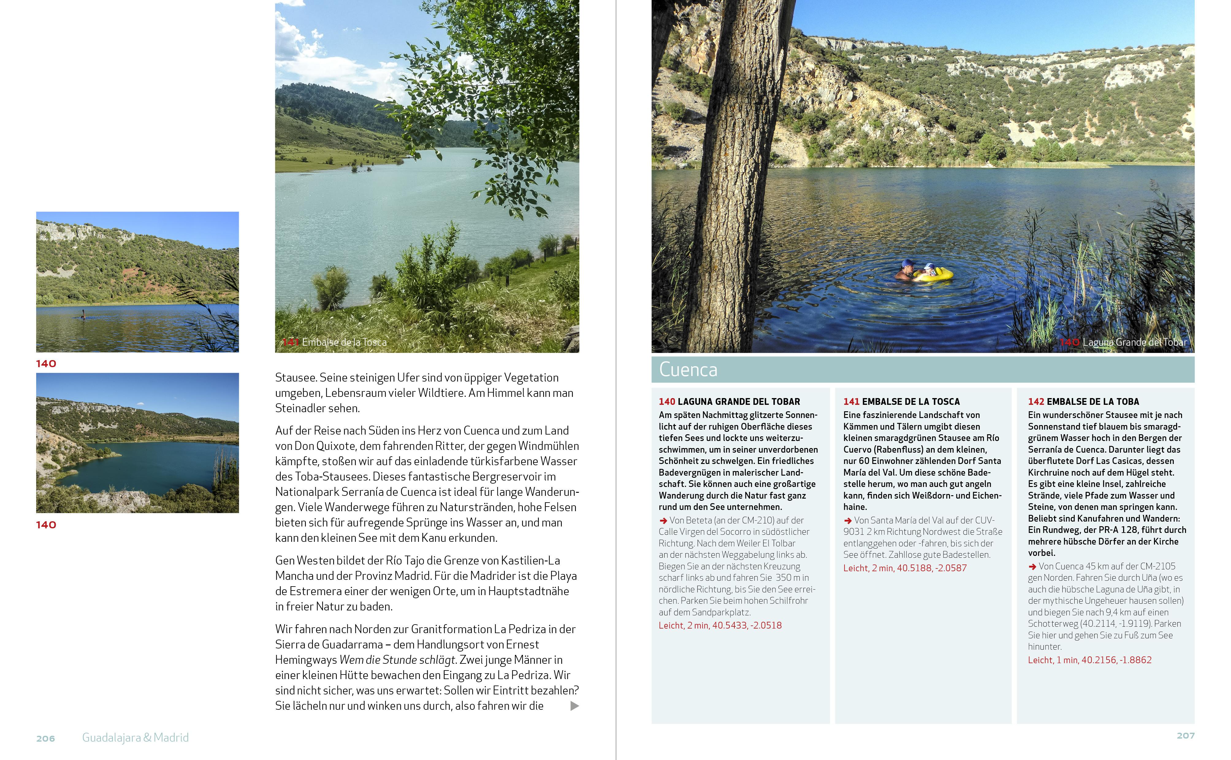 Beispielinhalt (Bild) Wild Swimming Spanien