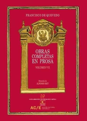 Vorderes Coverbild OBRAS COMPLETAS EN PROSA V7