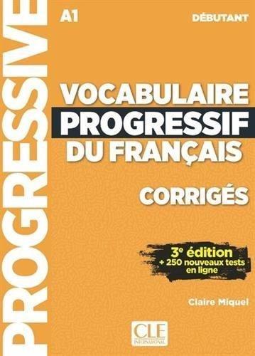 Vorderes Coverbild Vocabulaire progressif du francais - Niveau debutant (A1) - Corriges