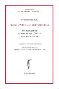 Vorderes Coverbild Prose d'arte e di letteratura. Introduzioni ai «Fogli per l'arte» e Giorni e Opere