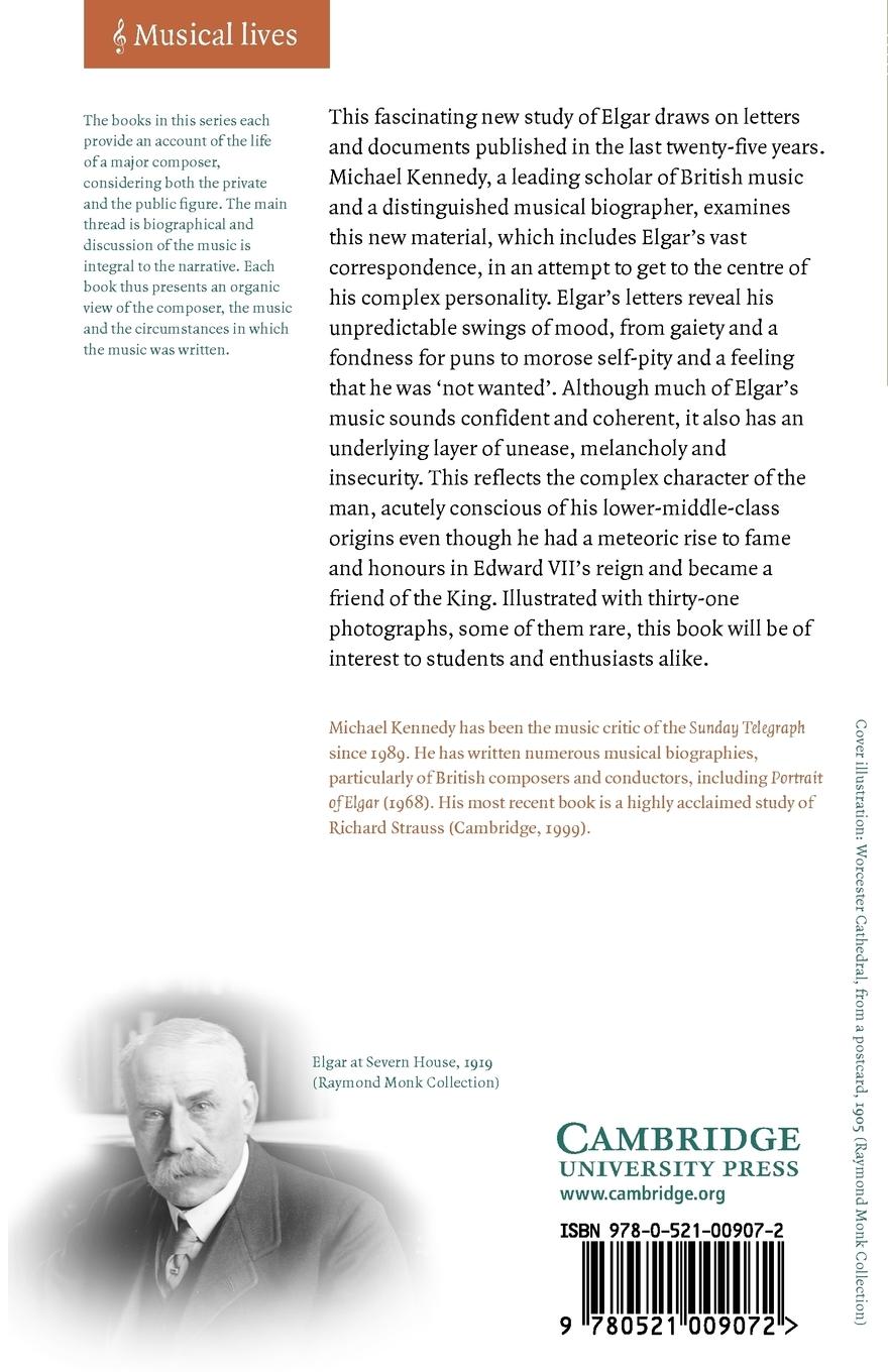 Rückseitencover The Life of Elgar