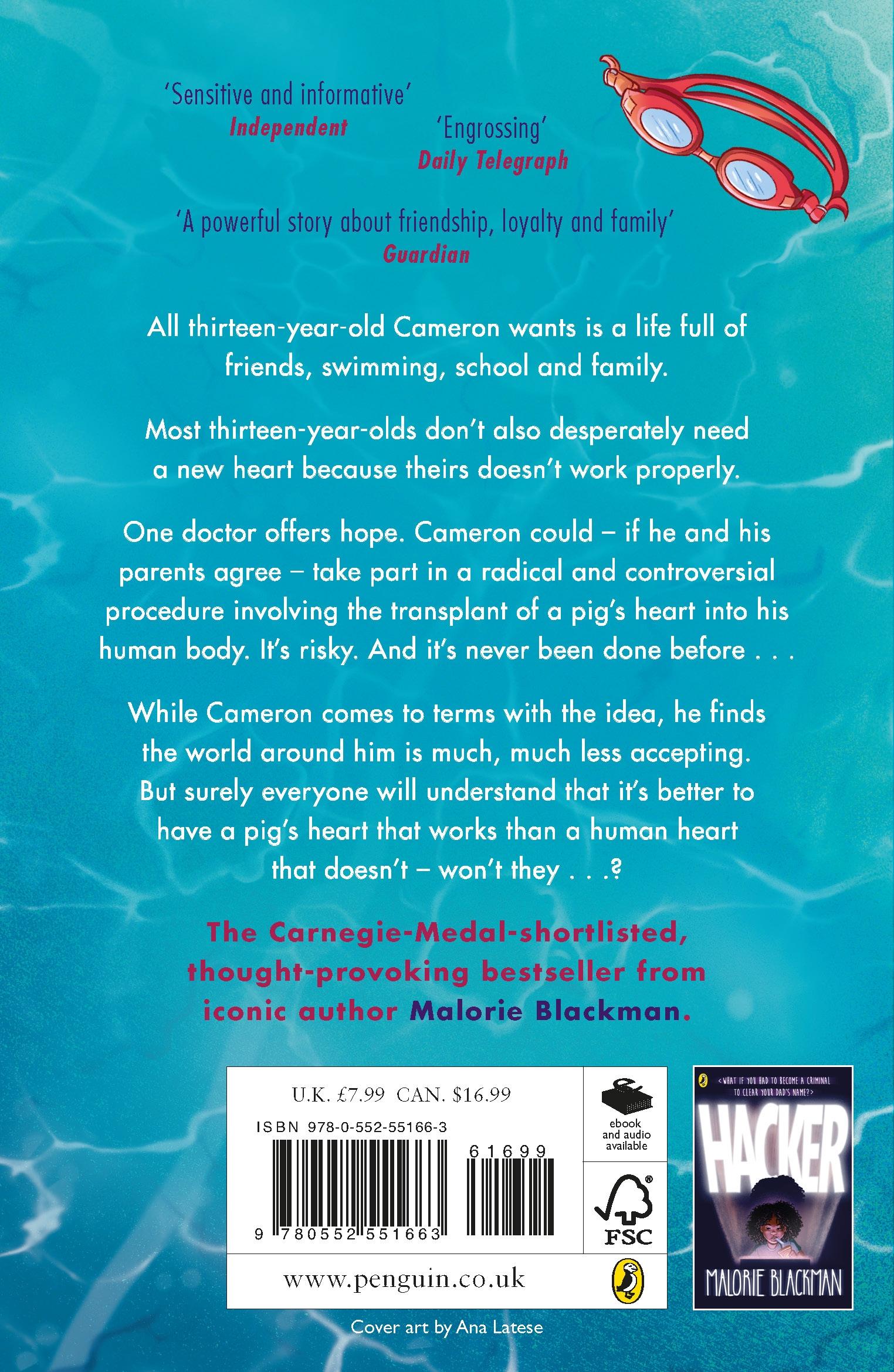 Rückseitencover Pig-Heart Boy