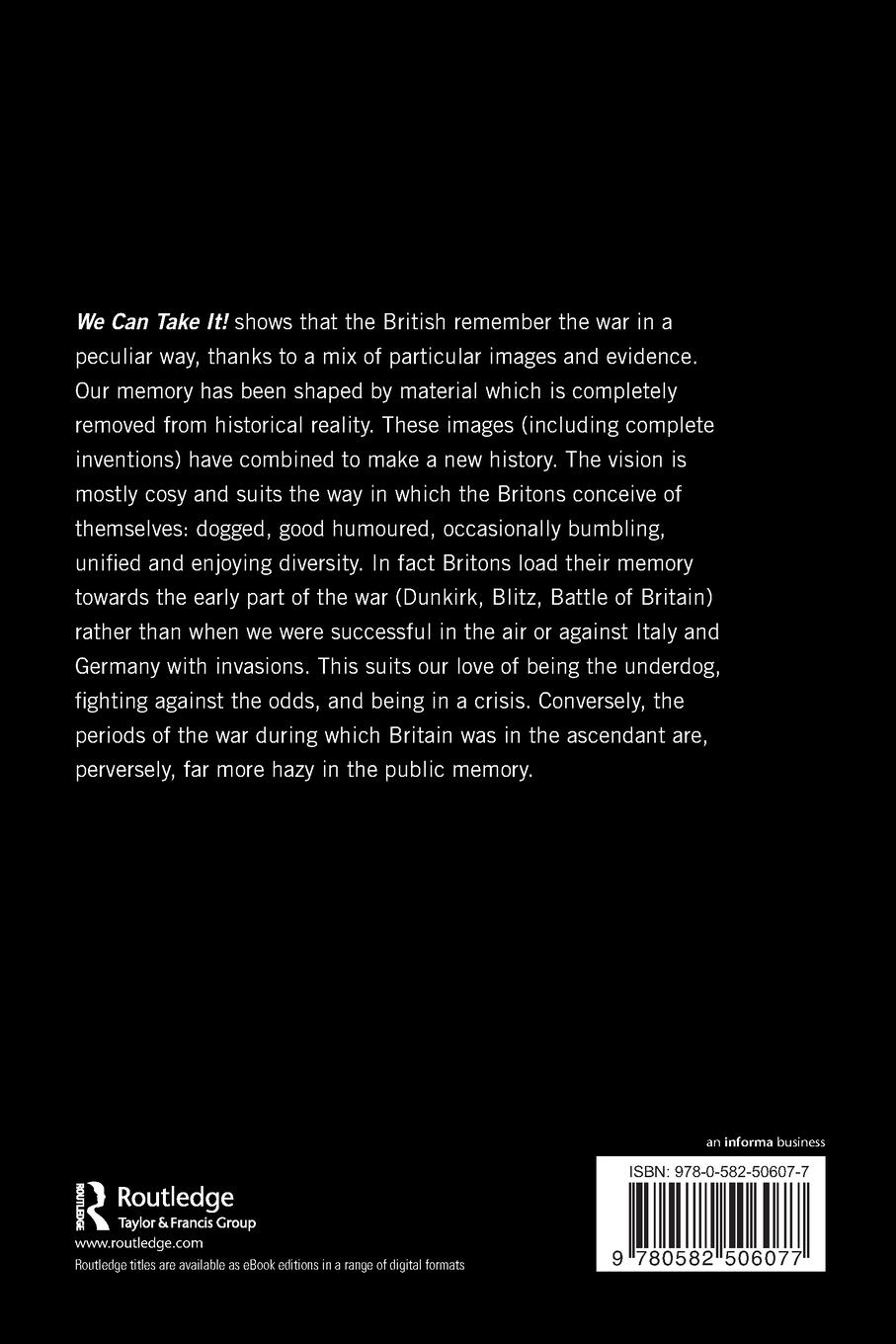 Rückseitencover We Can Take It!