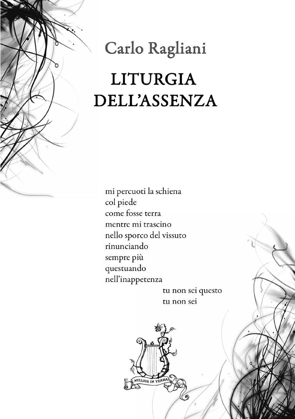 Vorderes Coverbild Liturgia dell'assenza