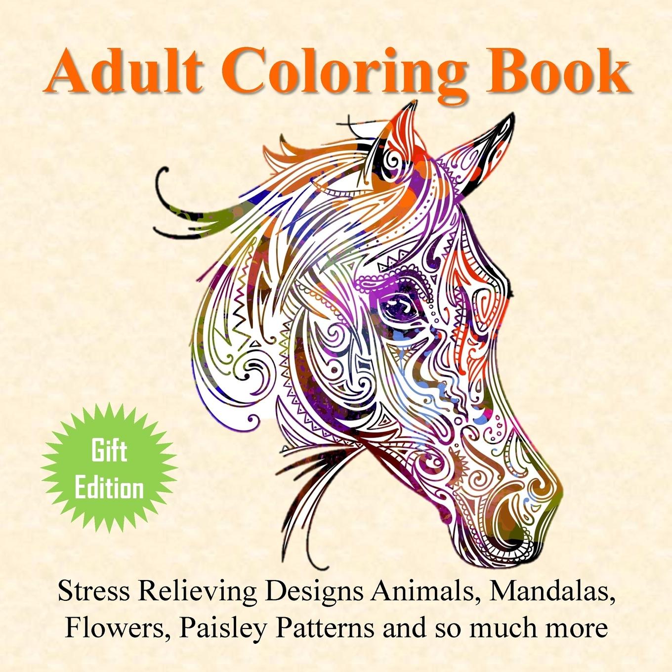 Vorderes Coverbild Adult Coloring Book