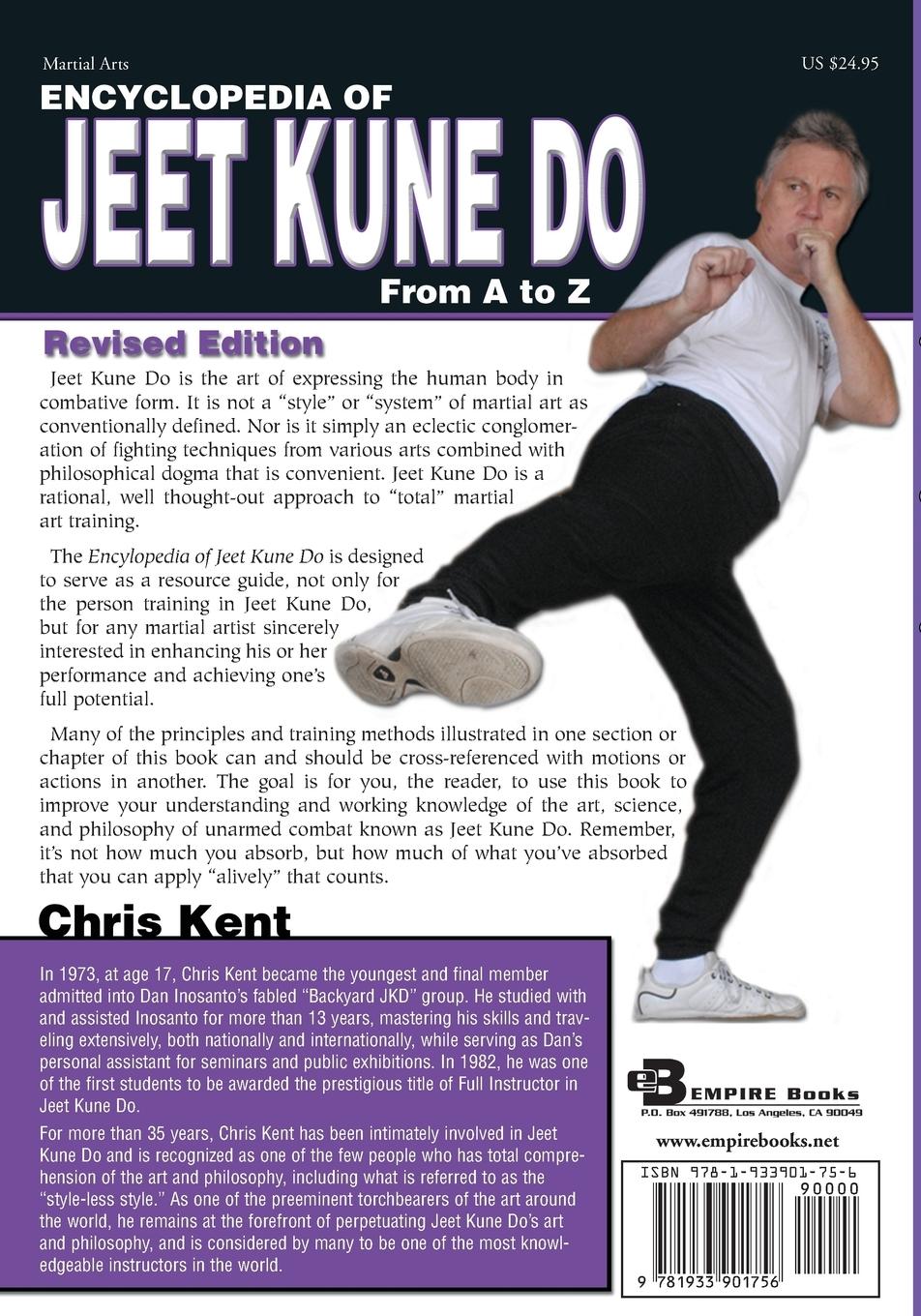 Rückseitencover Encyclopedia of Jeet Kune Do