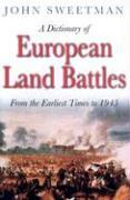 Vorderes Coverbild A Dictionary of European Land Battles