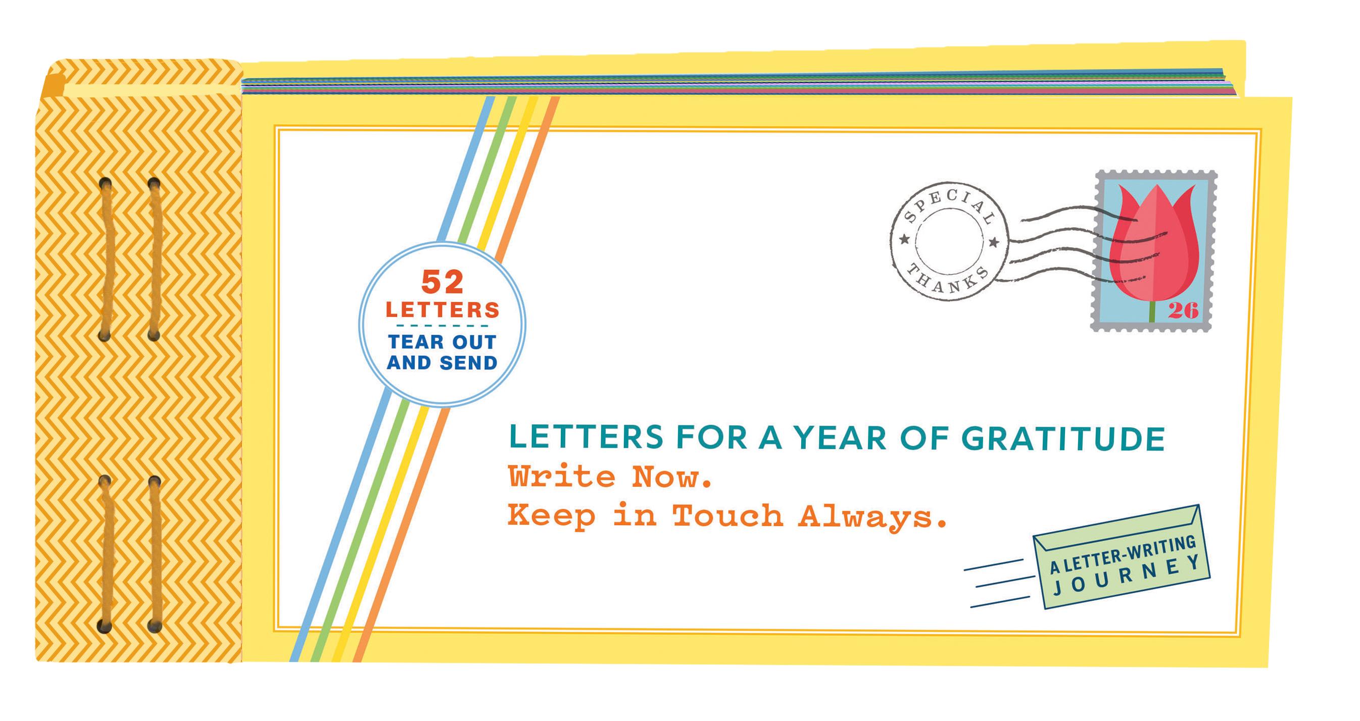 Vorderes Coverbild Letters for a Year of Gratitude