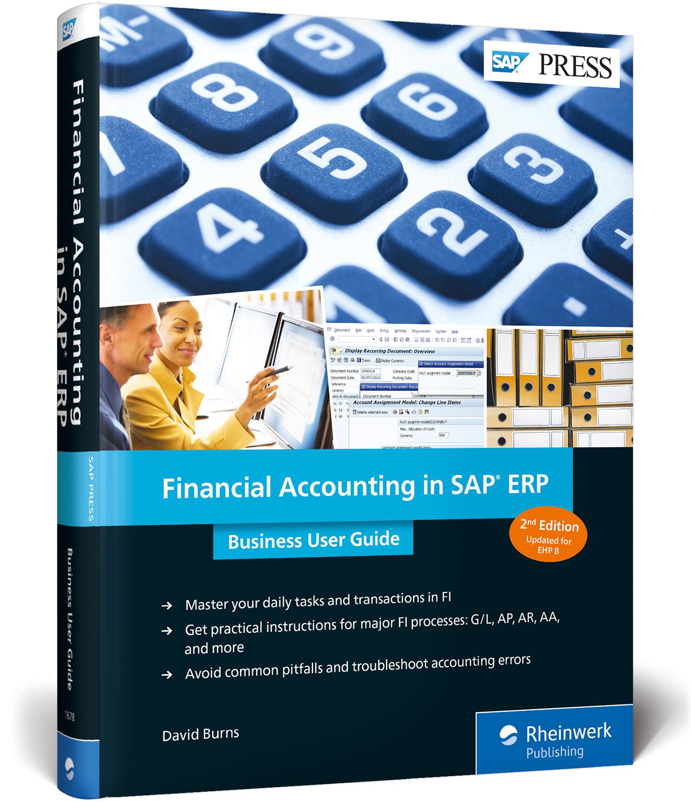 Vorderes Coverbild Financial Accounting in SAP Erp: Business User Guide