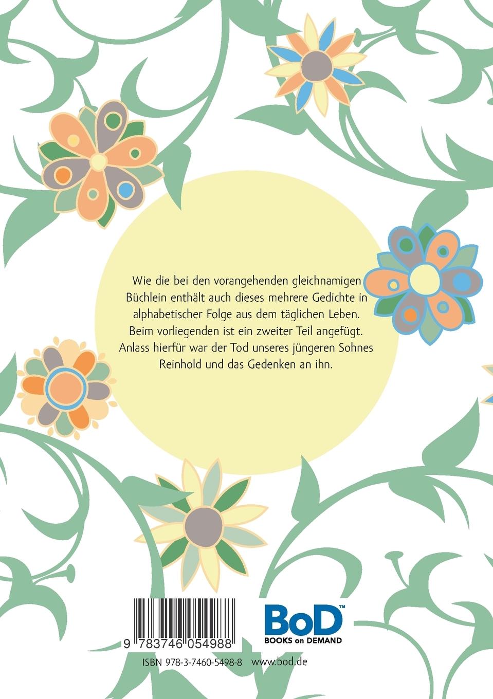 Rückseitencover Kunterbunte Verse 3