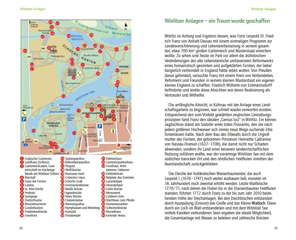Beispielinhalt (Bild) Das Gartenreich Dessau-Wörlitz