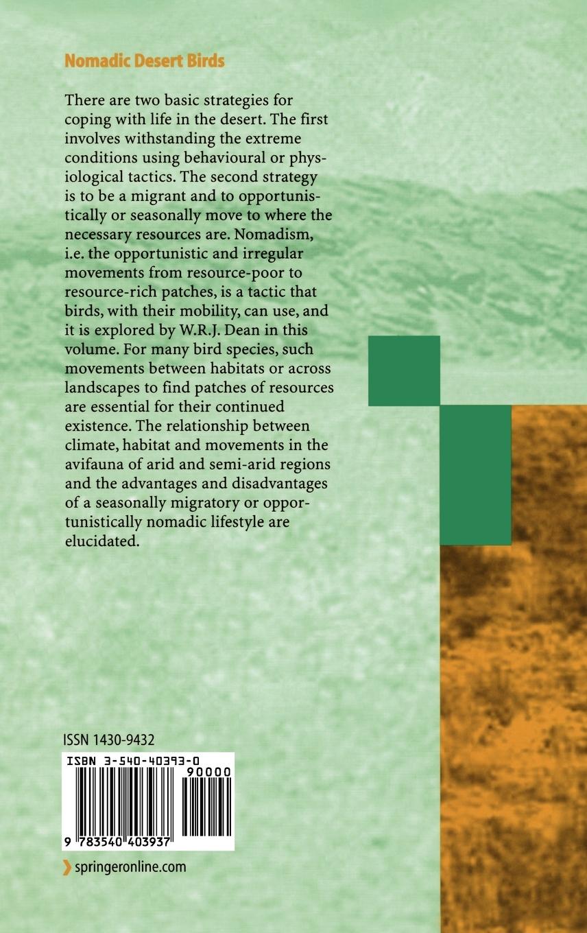Rückseitencover Nomadic Desert Birds