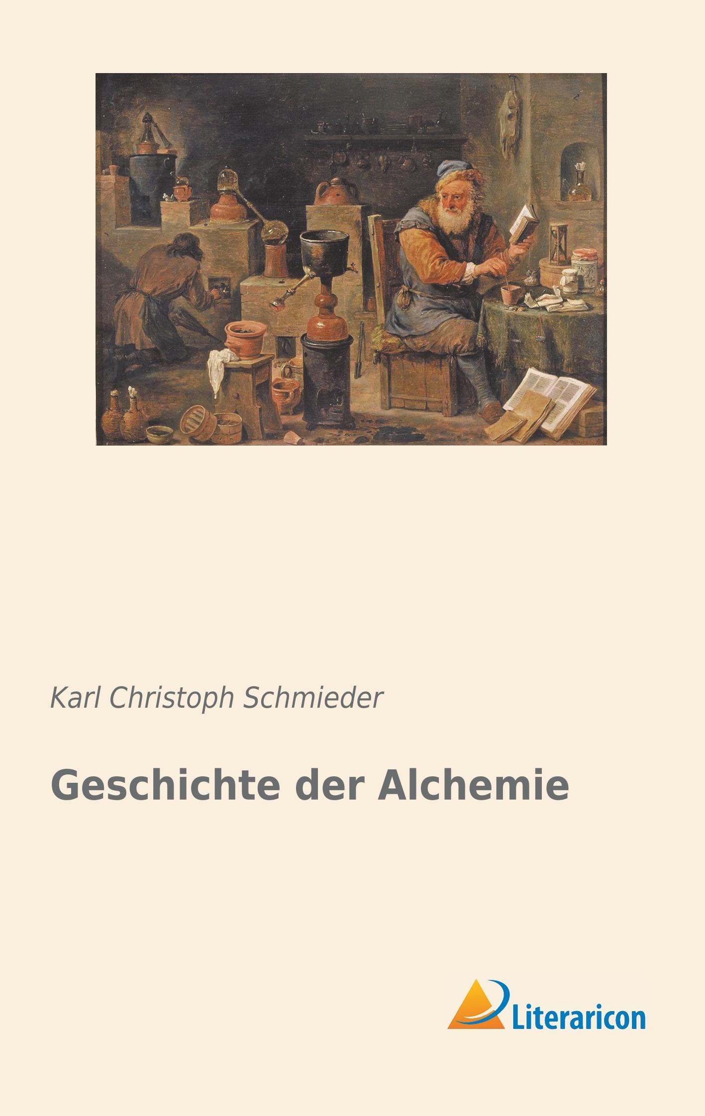 Vorderes Coverbild Geschichte der Alchemie