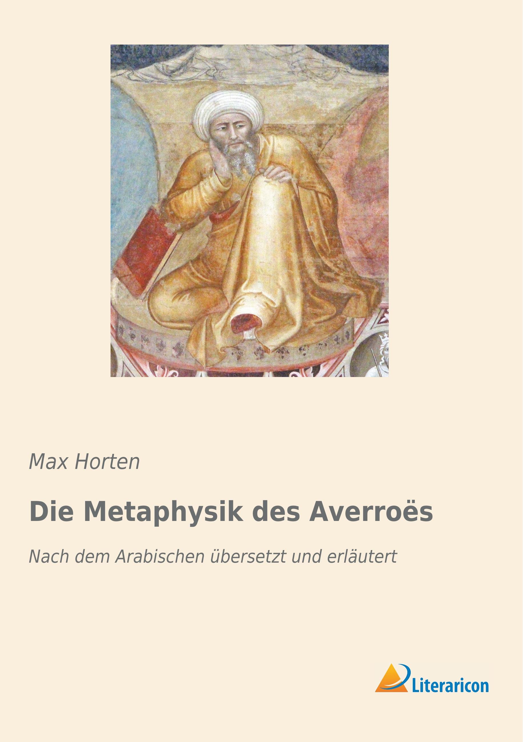 Vorderes Coverbild Die Metaphysik des Averroës