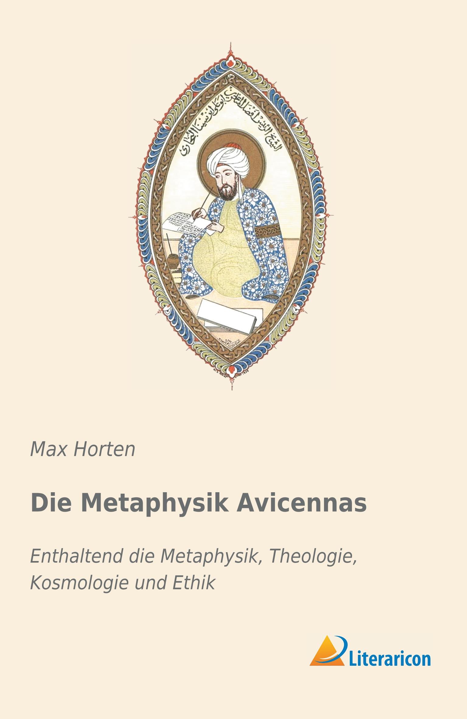 Vorderes Coverbild Die Metaphysik Avicennas
