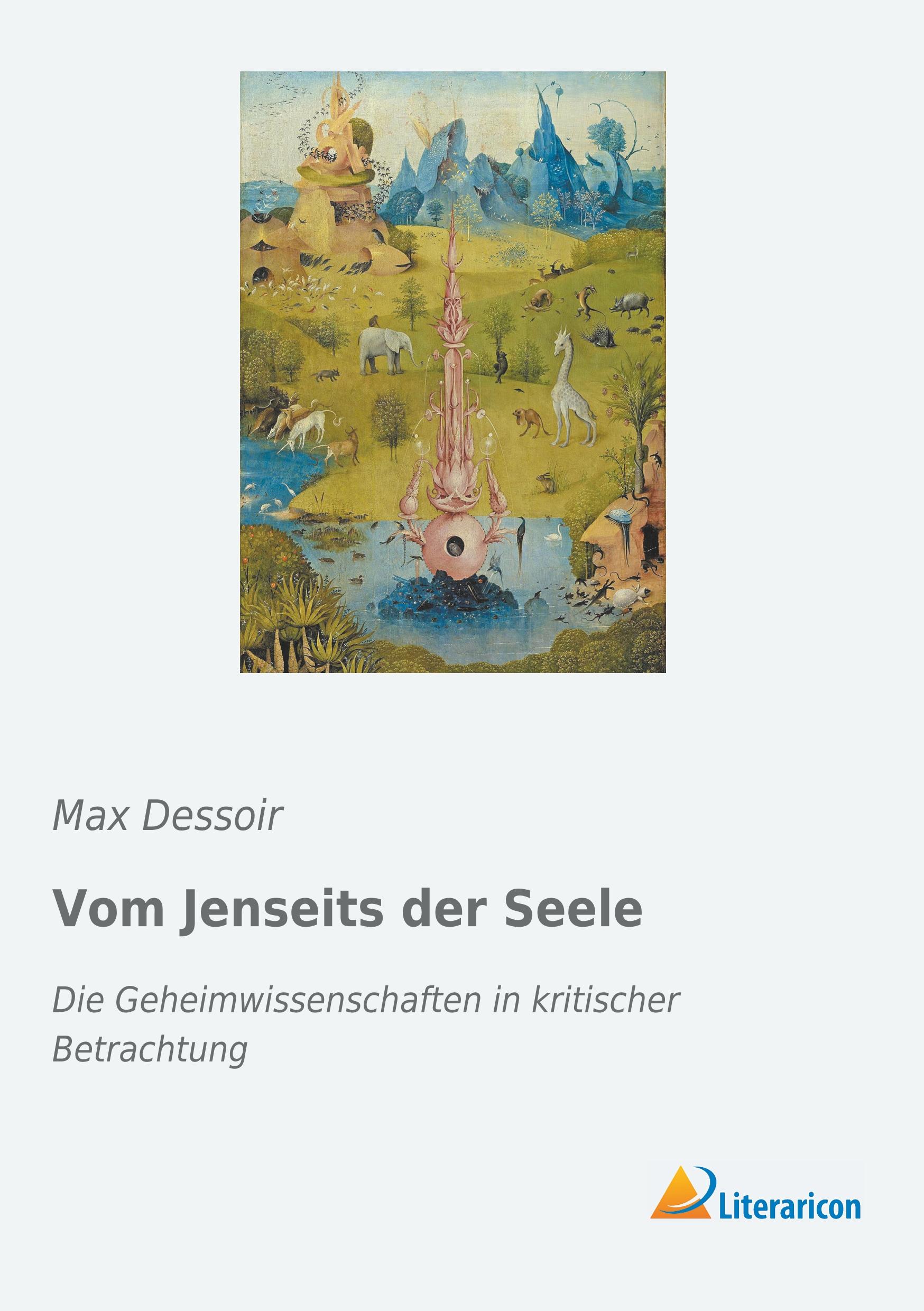 Vorderes Coverbild Vom Jenseits der Seele