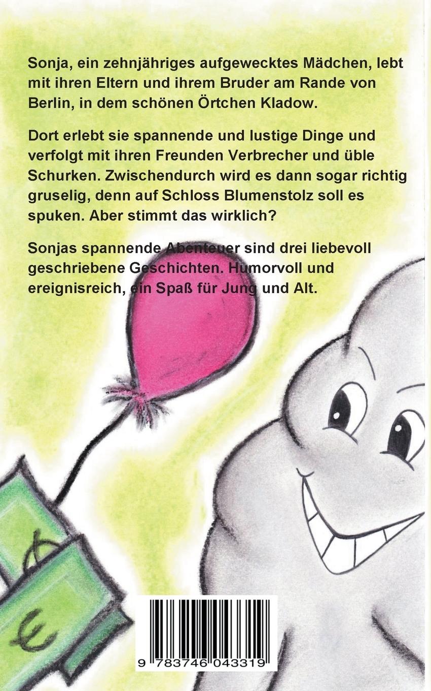 Rückseitencover Sonjas spannende Abenteuer