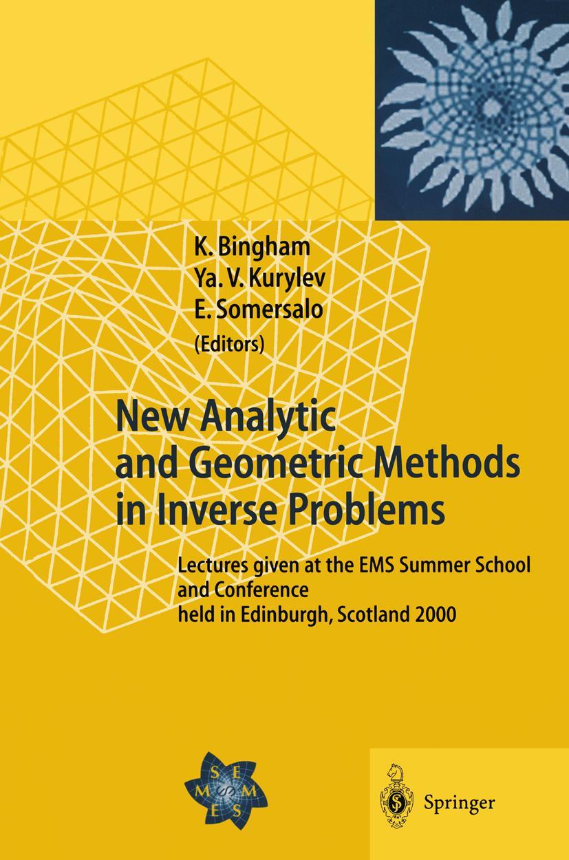 Vorderes Coverbild New Analytic and Geometric Methods in Inverse Problems
