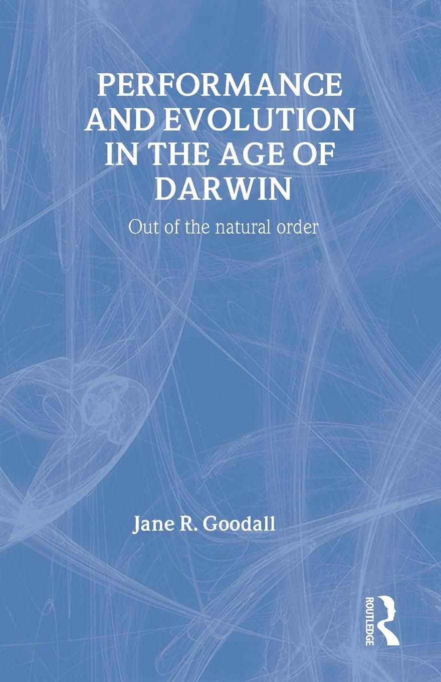 Vorderes Coverbild Performance and Evolution in the Age of Darwin