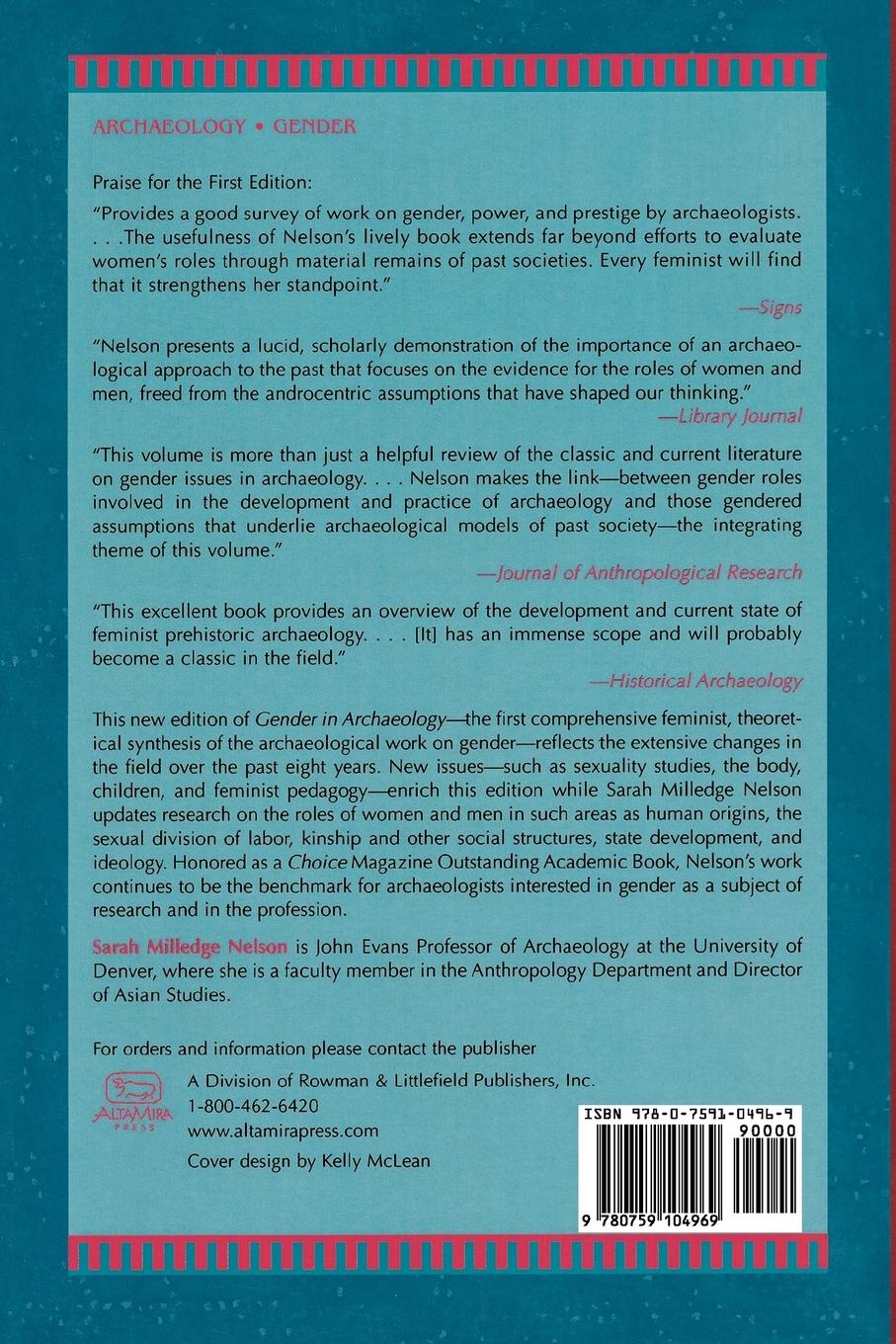 Rückseitencover Gender in Archaeology