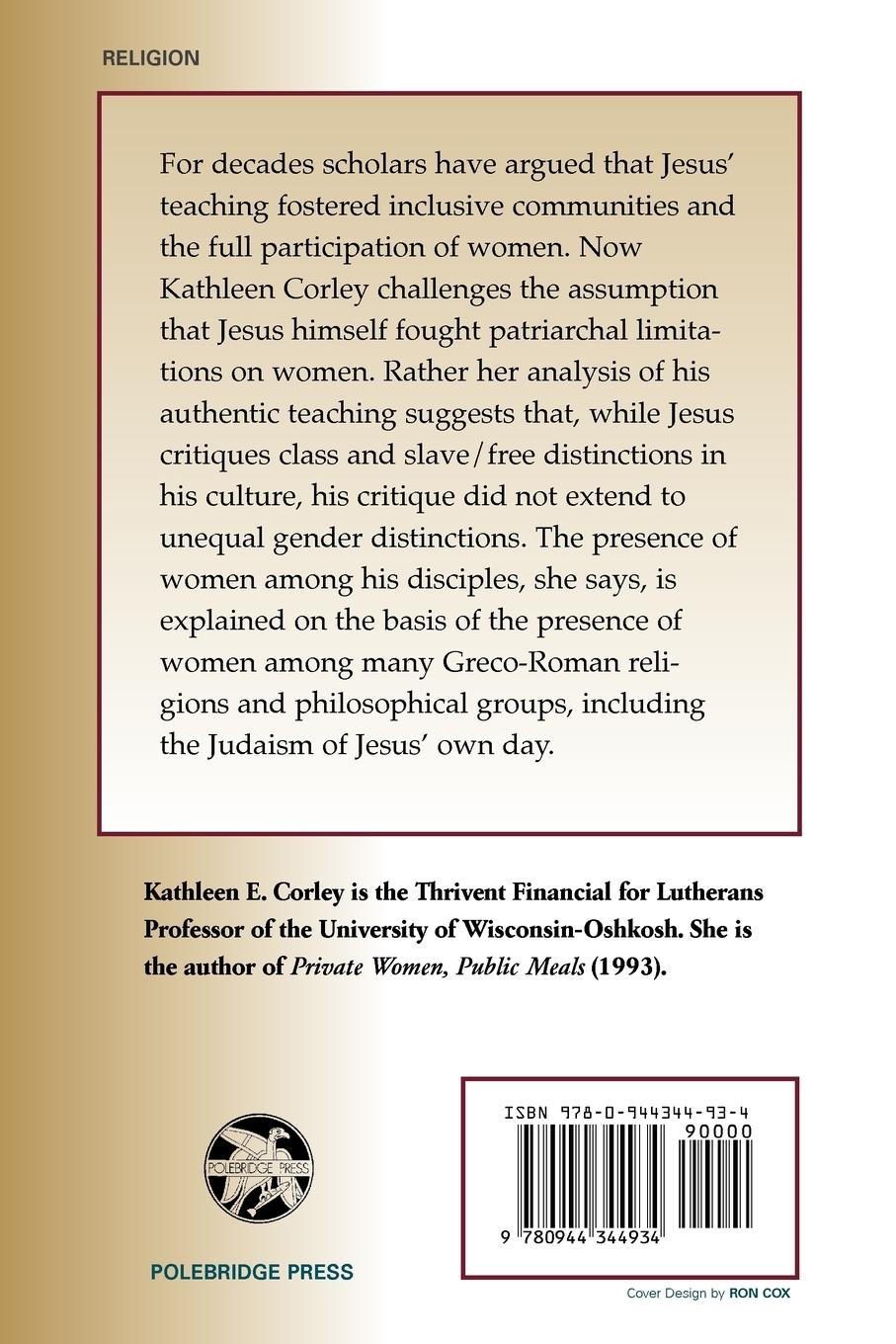Rückseitencover Women & the Historical Jesus