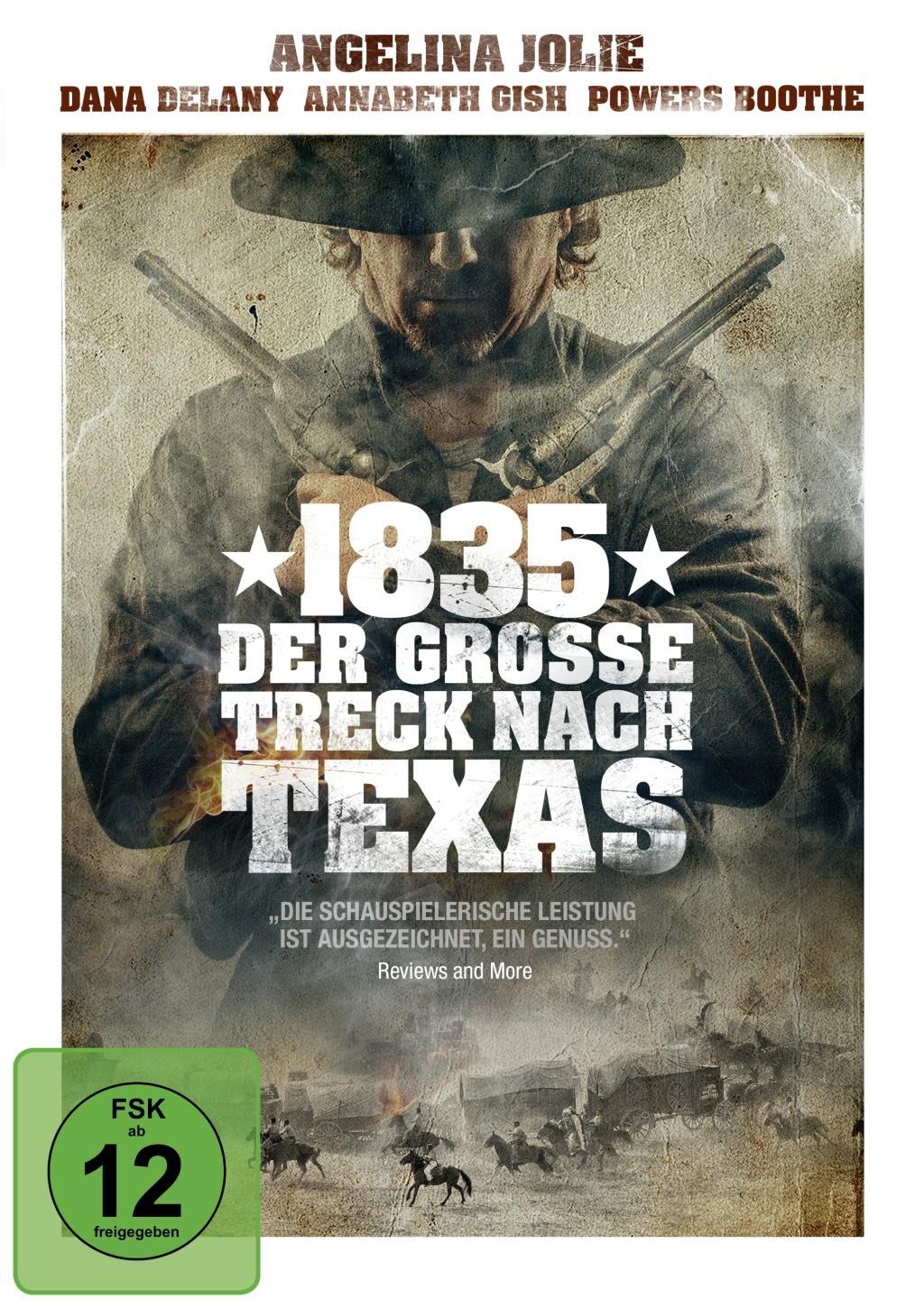 Vorderes Coverbild 1835 - Der grosse Treck nach Texas