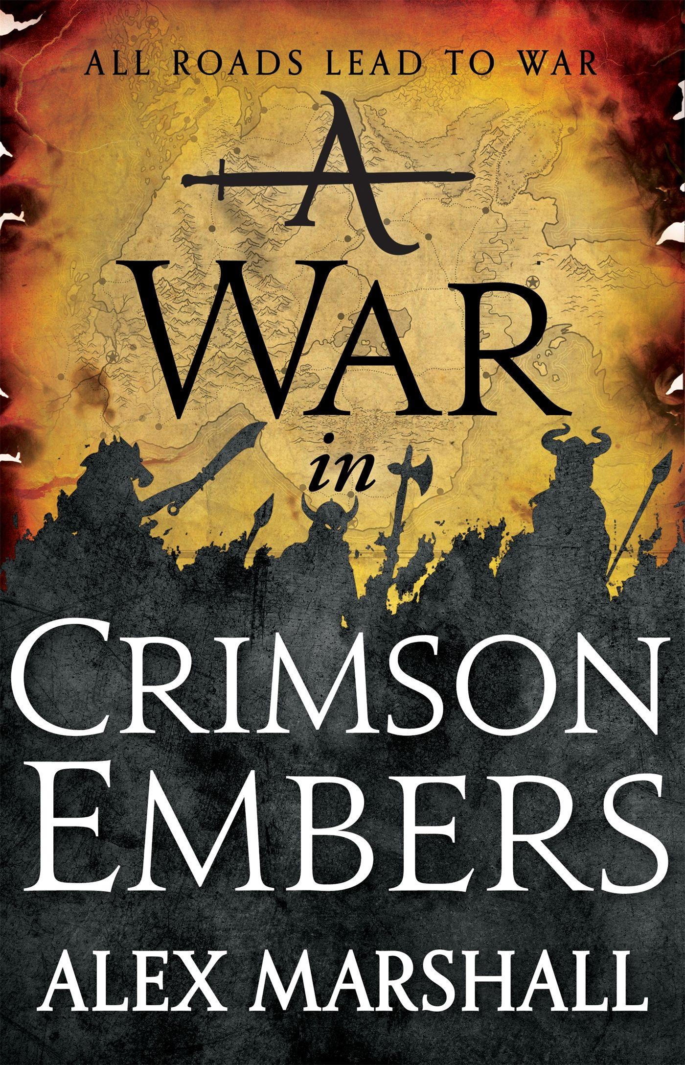 Vorderes Coverbild A War in Crimson Embers