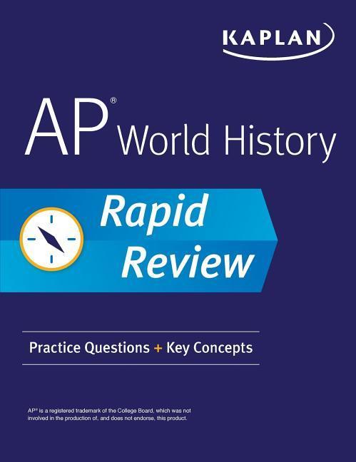 Vorderes Coverbild AP World History Rapid Review