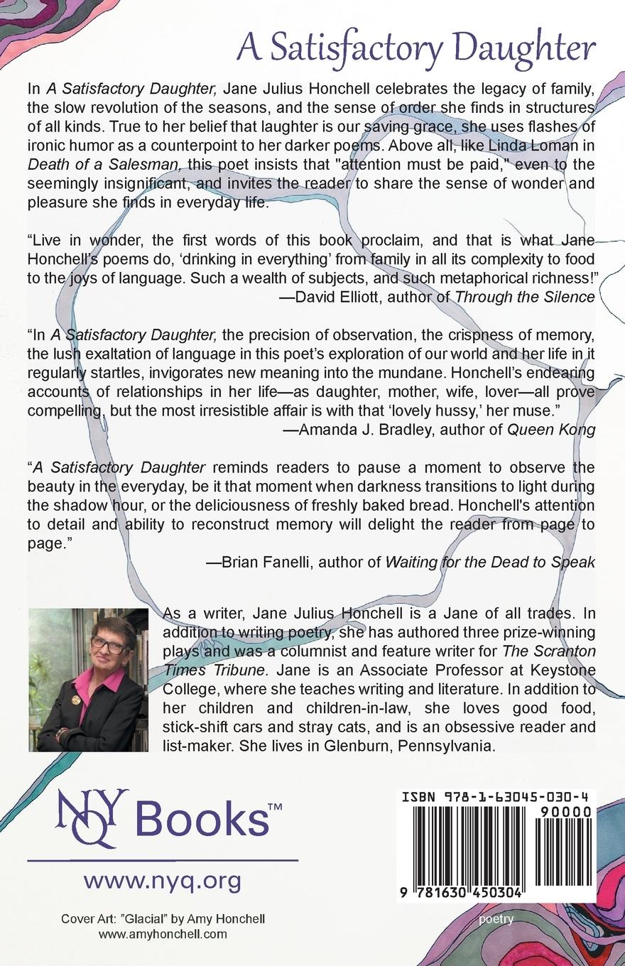 Rückseitencover A Satisfactory Daughter