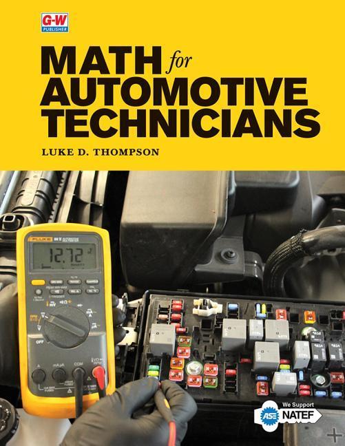 Vorderes Coverbild Math for Automotive Technicians