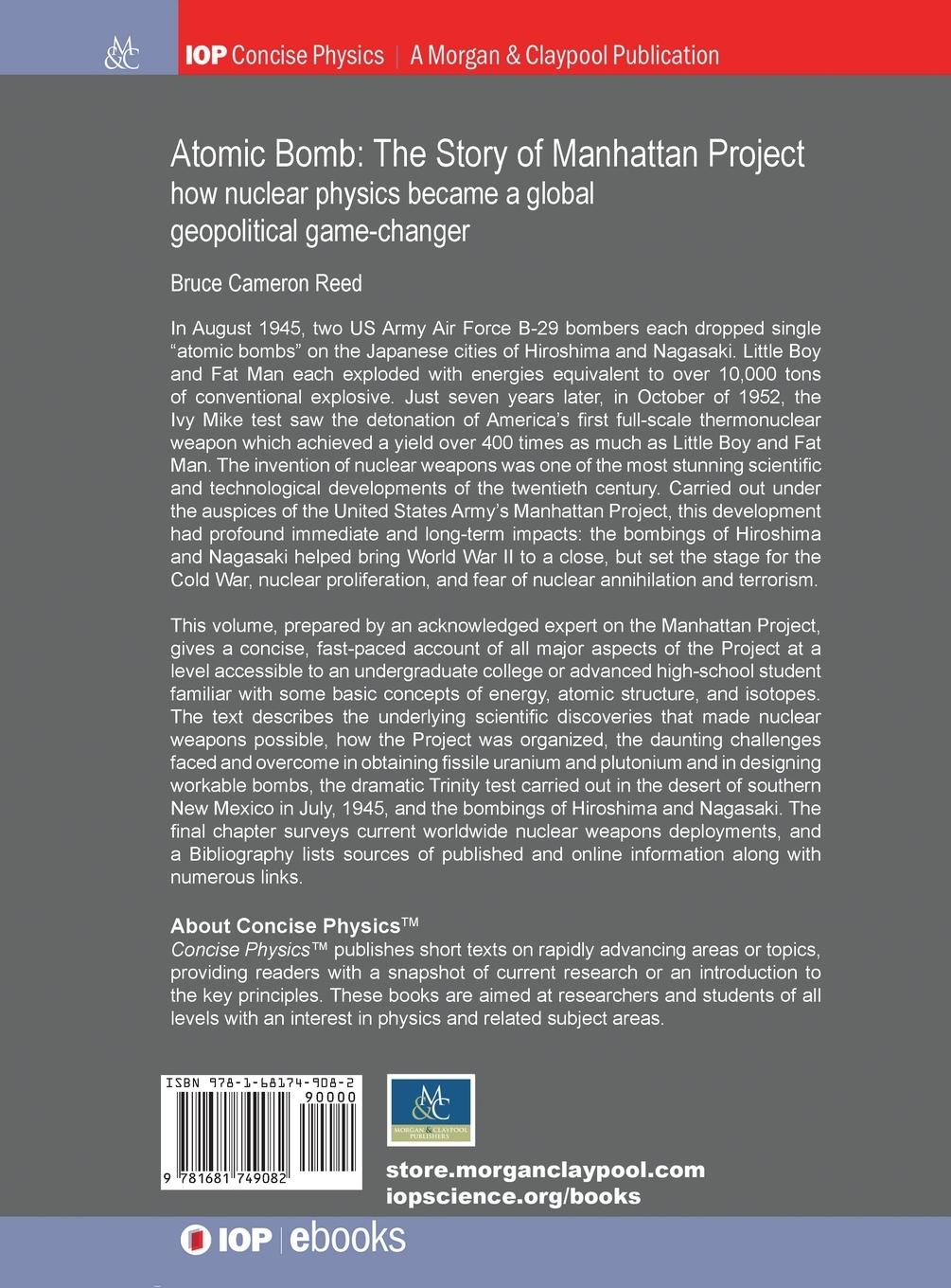 Rückseitencover Atomic Bomb