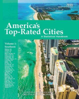 Vorderes Coverbild America's Top-Rated Cities, Vol. 1 South, 2018