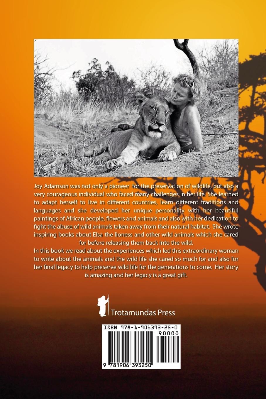 Rückseitencover Joy Adamson - The Searching Spirit