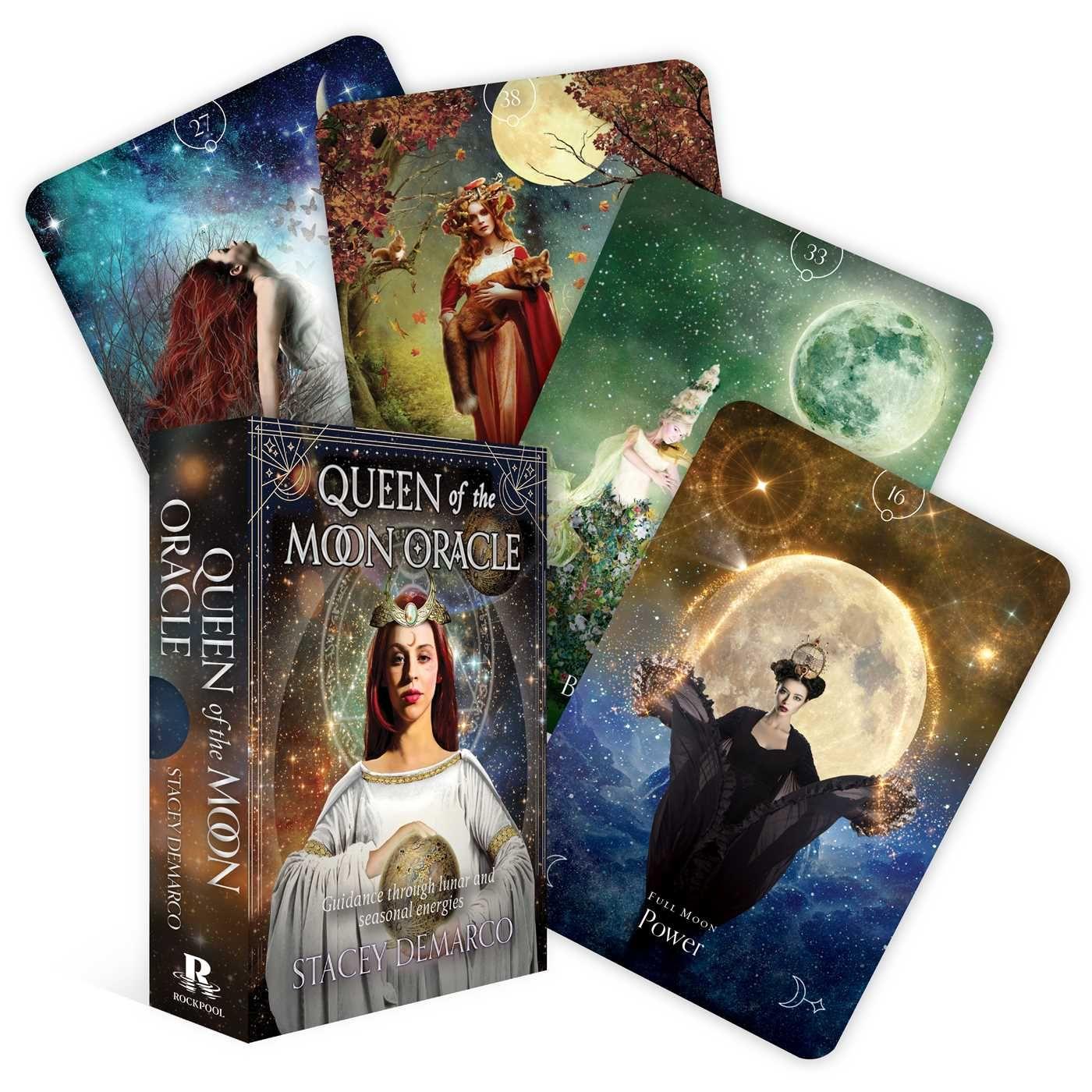 Vorderes Coverbild Queen of the Moon Oracle: Guidance Through Lunar and Seasonal Energies