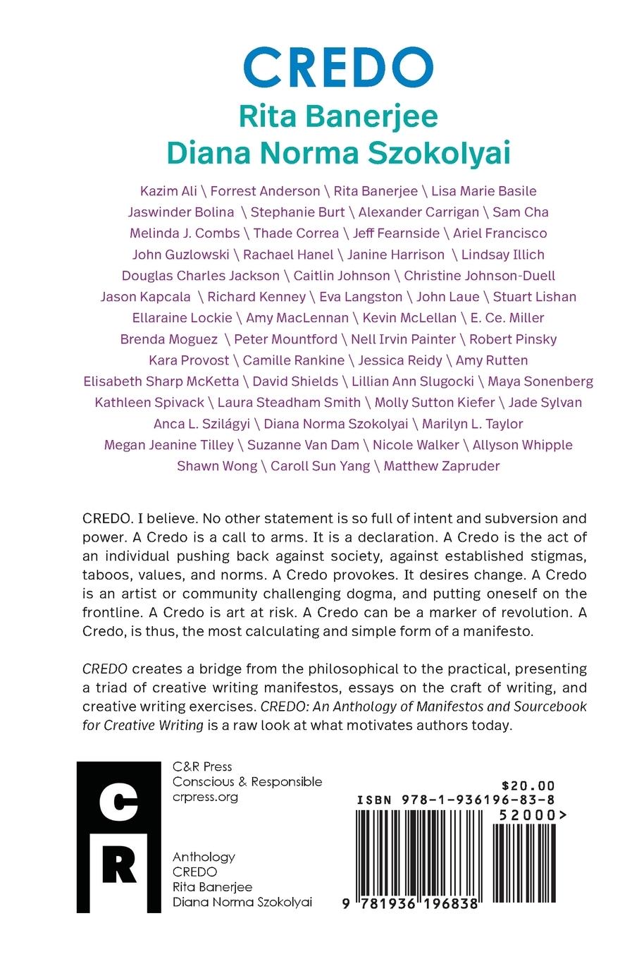 Rückseitencover Credo