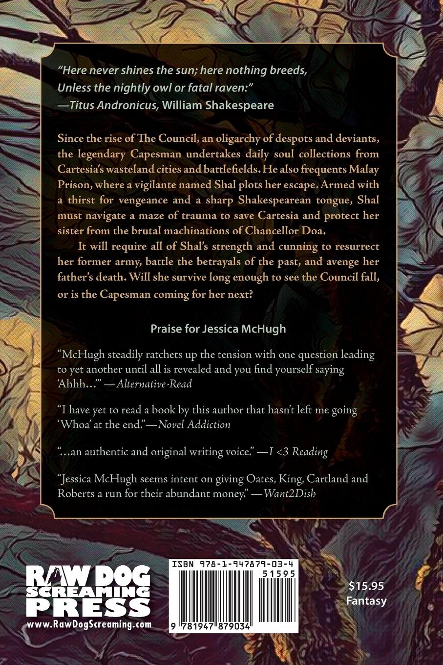 Rückseitencover Nightly Owl, Fatal Raven